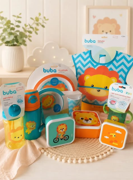 Linha Buba infantil com leão
